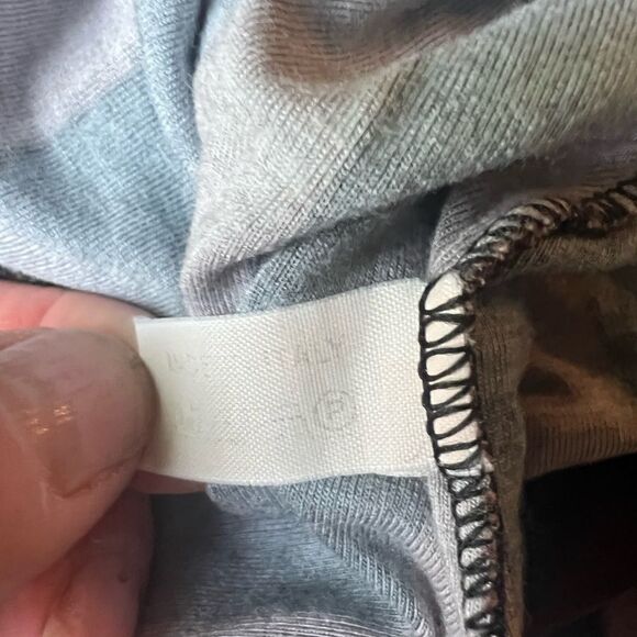 Fendi Vintage Zucca Logo Brown & Black checkered Top S/M - Picture 4 of 5